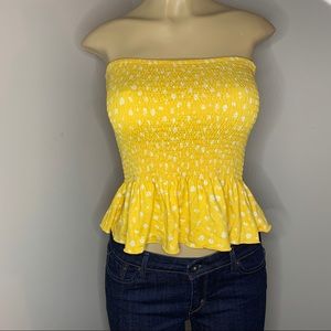 Women’s | Yellow Tube Top Size Medium